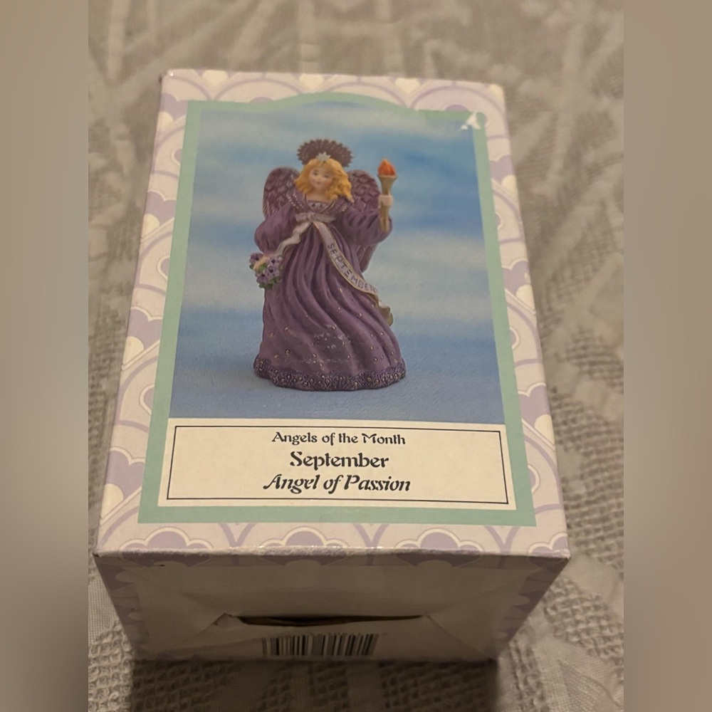 Novelino Collection Vintage Angel of the Month September Angel of Passion New